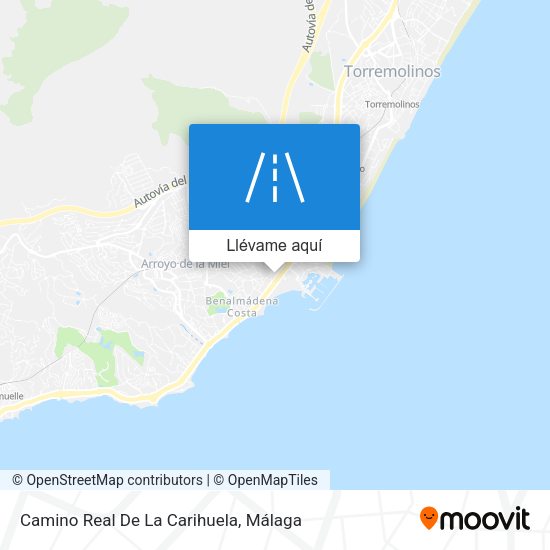 Mapa Camino Real De La Carihuela