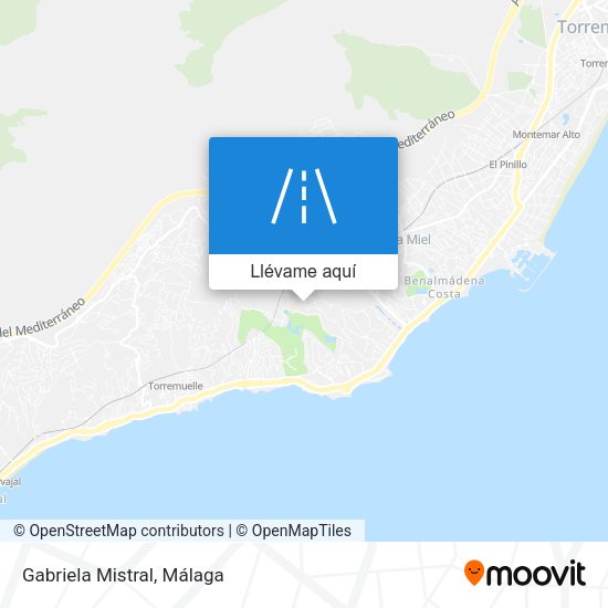 Mapa Gabriela Mistral