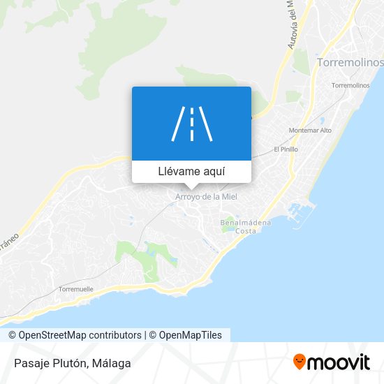 Mapa Pasaje Plutón