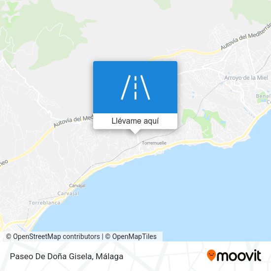 Mapa Paseo De Doña Gisela