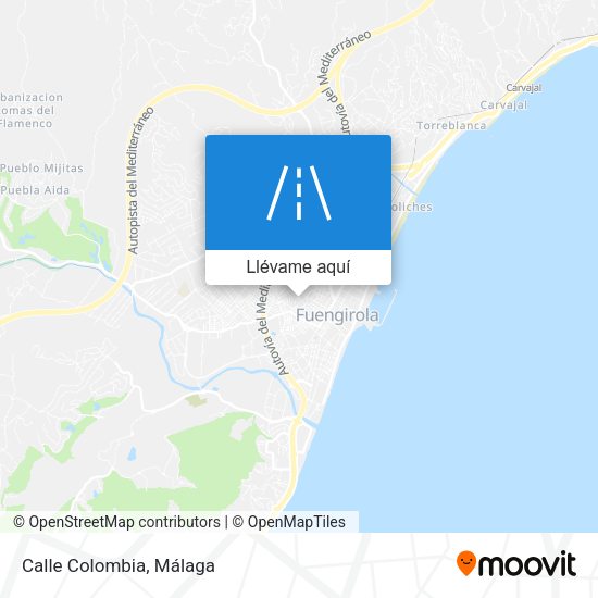 Mapa Calle Colombia