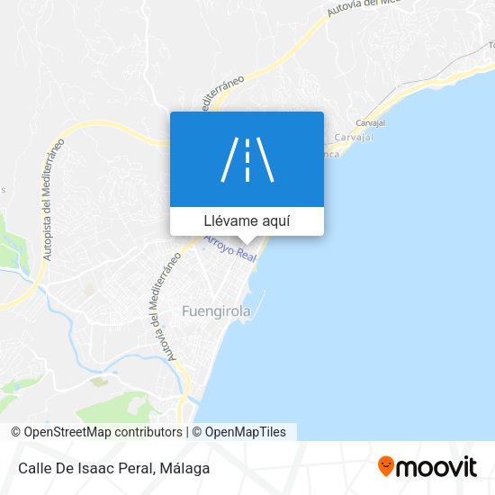 Mapa Calle De Isaac Peral