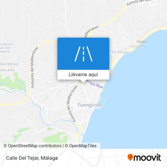 Mapa Calle Del Tejar