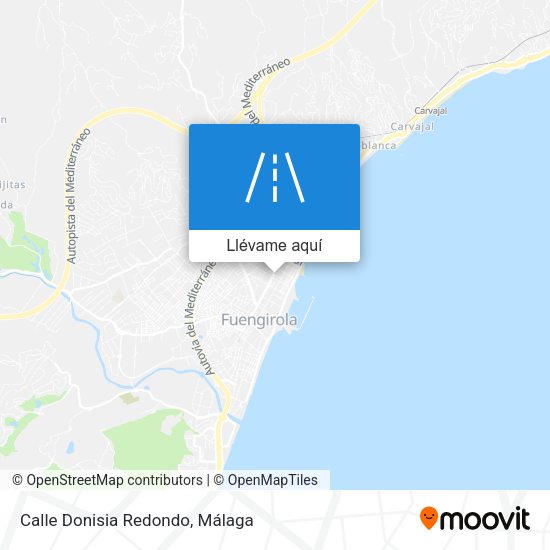 Mapa Calle Donisia Redondo