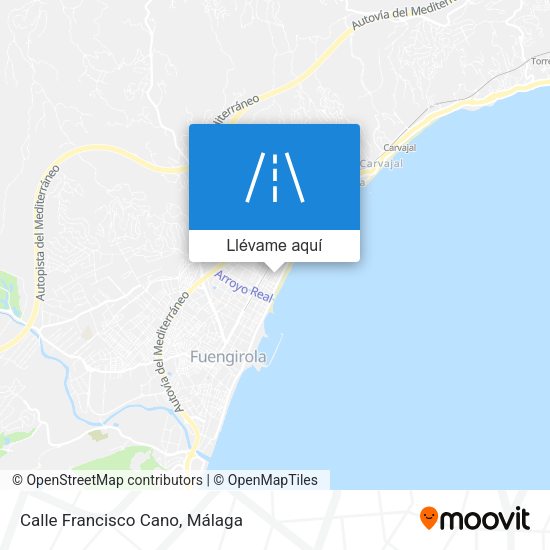 Mapa Calle Francisco Cano