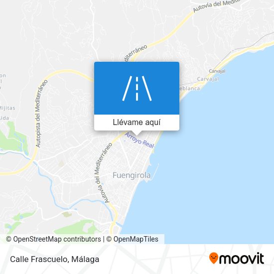 Mapa Calle Frascuelo