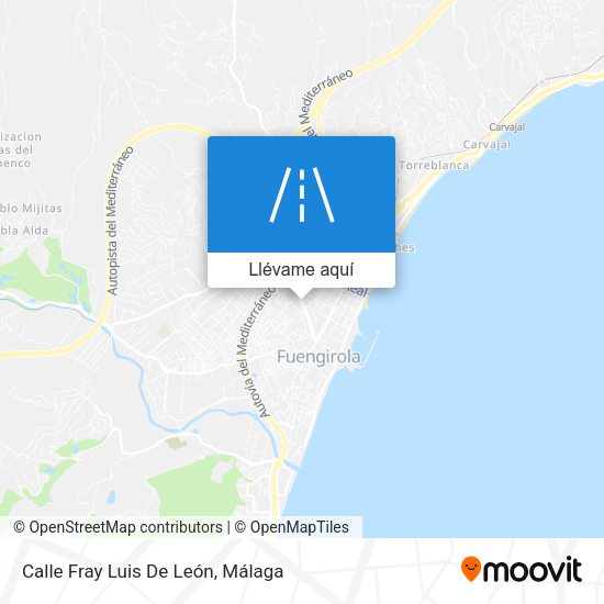 Mapa Calle Fray Luis De León