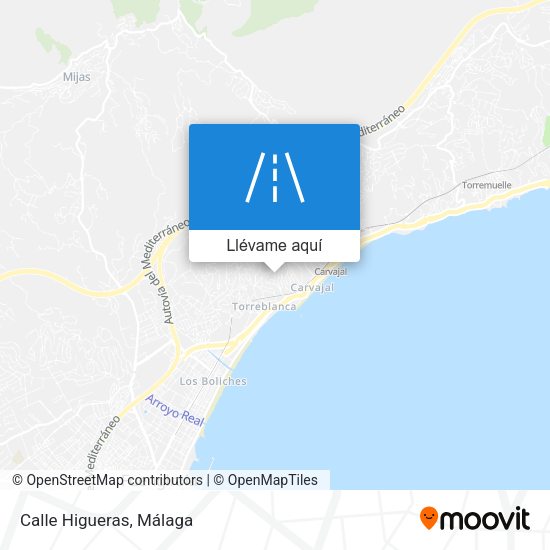 Mapa Calle Higueras