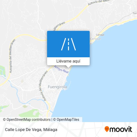 Mapa Calle Lope De Vega