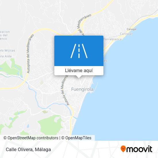 Mapa Calle Olivera