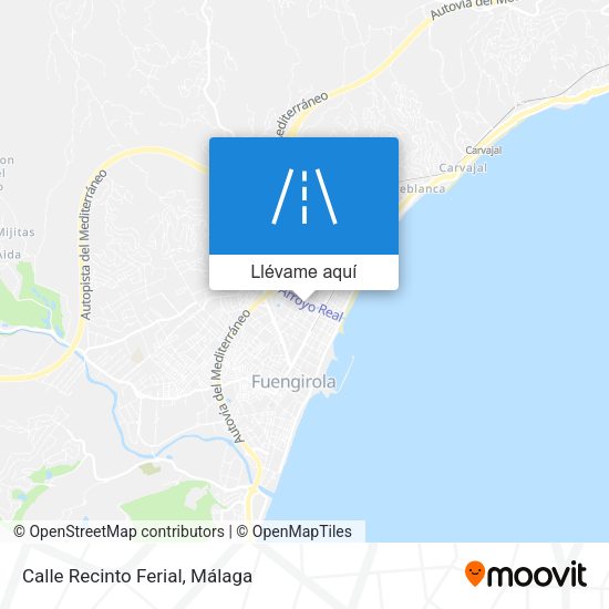 Mapa Calle Recinto Ferial