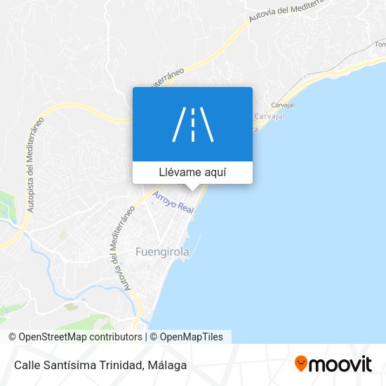 Mapa Calle Santísima Trinidad