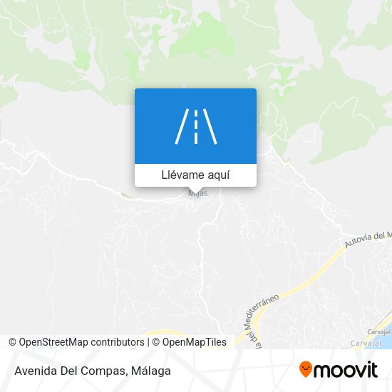 Mapa Avenida Del Compas