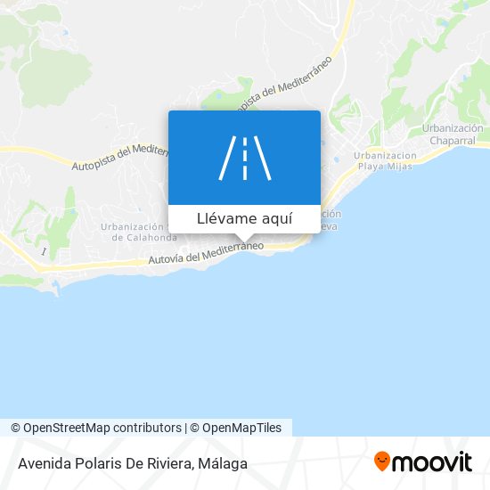 Mapa Avenida Polaris De Riviera