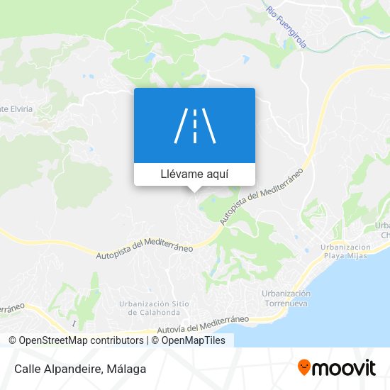 Mapa Calle Alpandeire