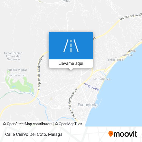 Mapa Calle Ciervo Del Coto