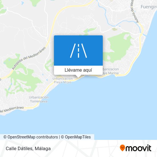 Mapa Calle Dátiles
