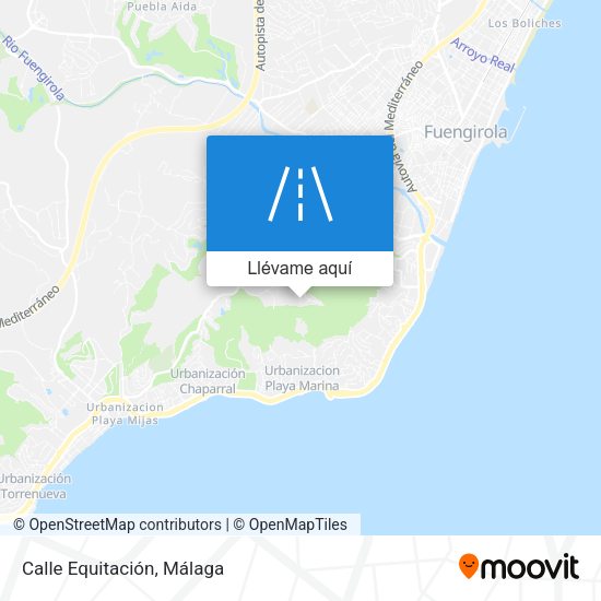 Mapa Calle Equitación