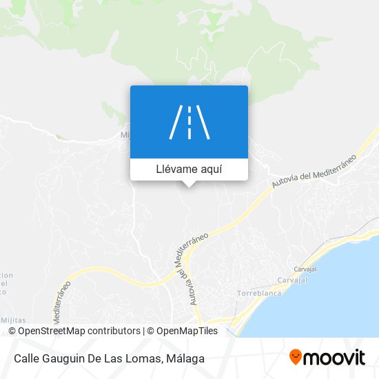 Mapa Calle Gauguin De Las Lomas