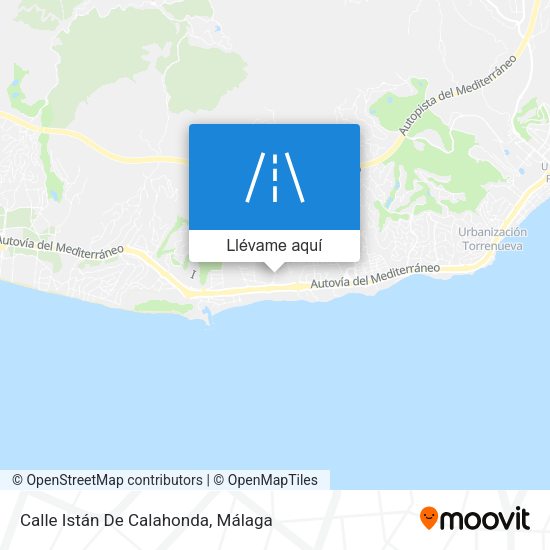 Mapa Calle Istán De Calahonda