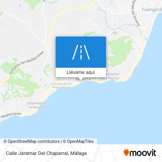 Mapa Calle Jaramar Del Chaparral