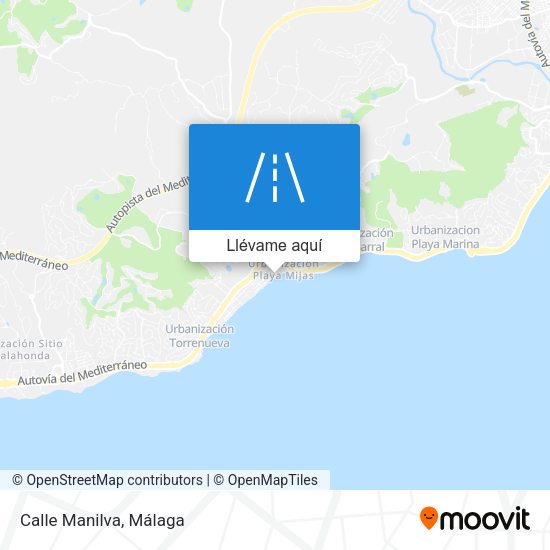 Mapa Calle Manilva