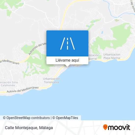 Mapa Calle Montejaque