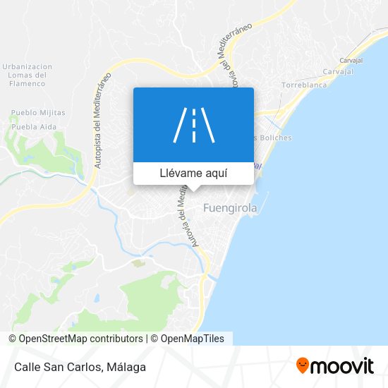 Mapa Calle San Carlos
