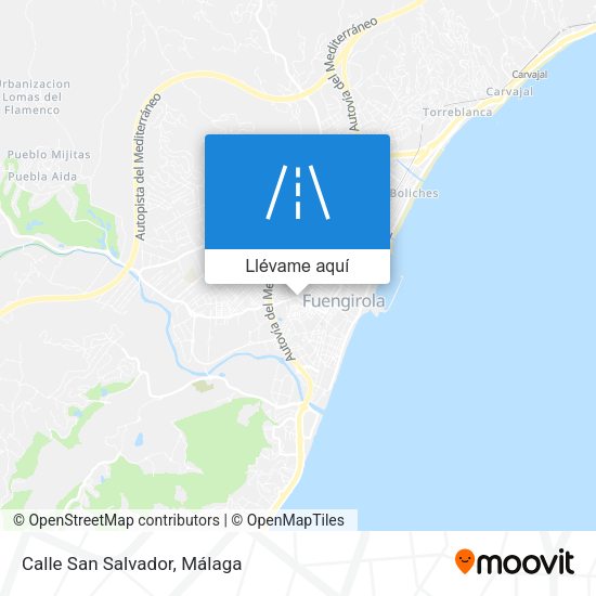Mapa Calle San Salvador