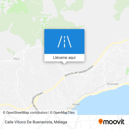Mapa Calle Vituco De Buenavista