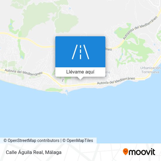 Mapa Calle Águila Real