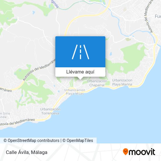 Mapa Calle Ávila
