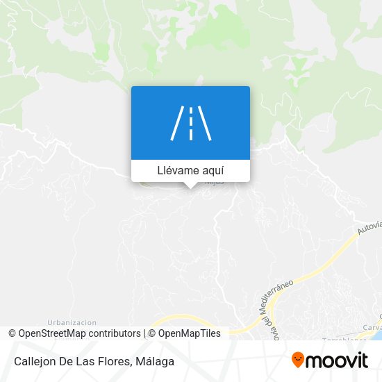 Mapa Callejon De Las Flores