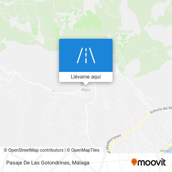 Mapa Pasaje De Las Golondrinas