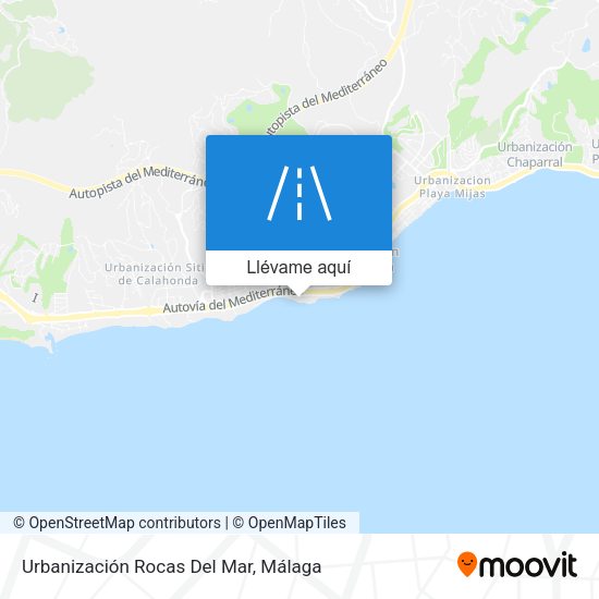 Mapa Urbanización Rocas Del Mar