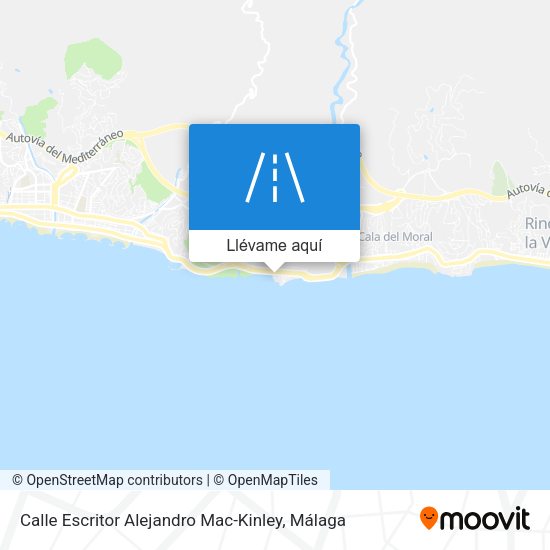 Mapa Calle Escritor Alejandro Mac-Kinley