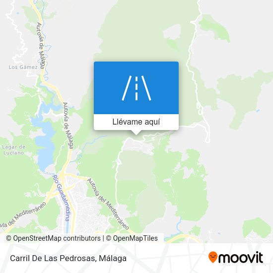 Mapa Carril De Las Pedrosas
