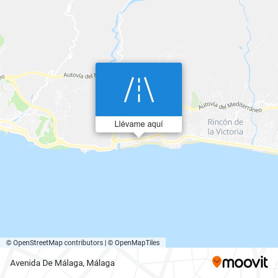 Mapa Avenida De Málaga