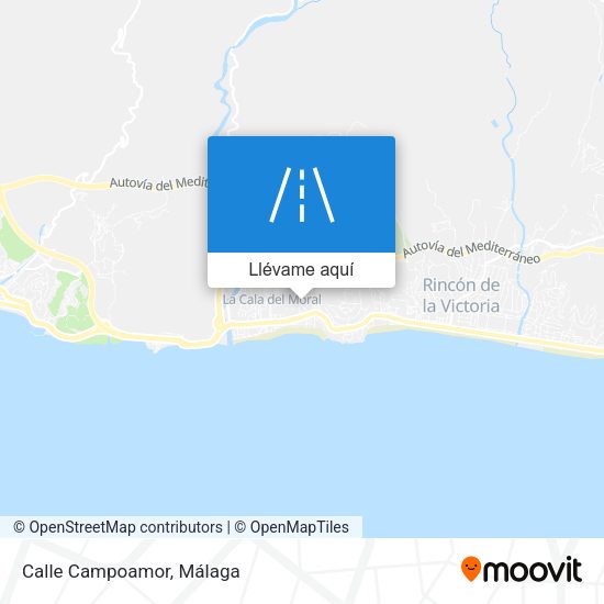 Mapa Calle Campoamor