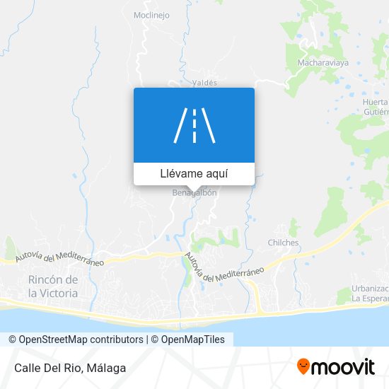Mapa Calle Del Rio