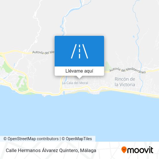 Mapa Calle Hermanos Álvarez Quintero