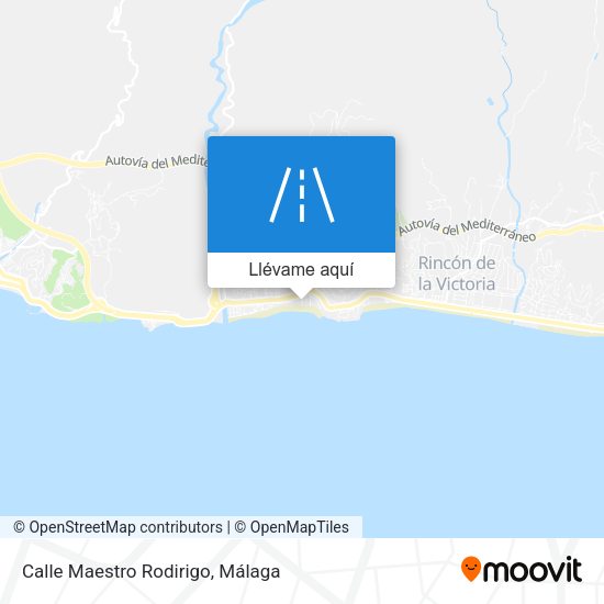 Mapa Calle Maestro Rodirigo