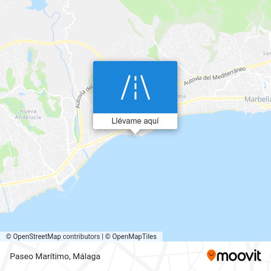 Mapa Paseo Marítimo
