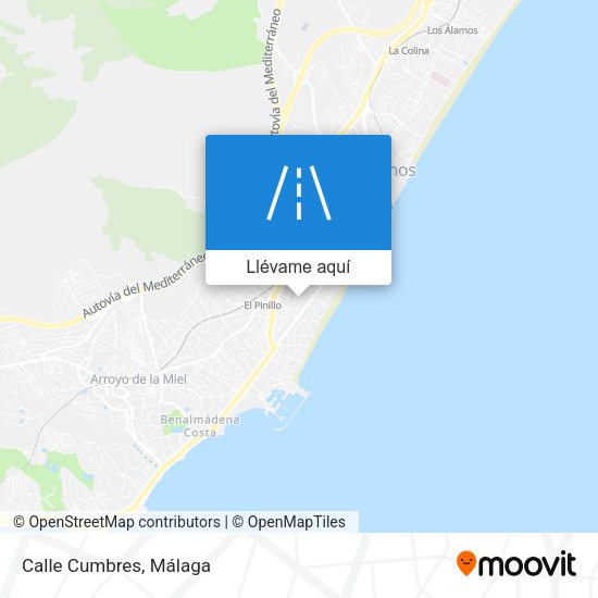 Mapa Calle Cumbres