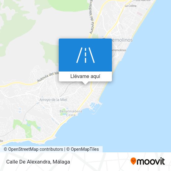 Mapa Calle De Alexandra