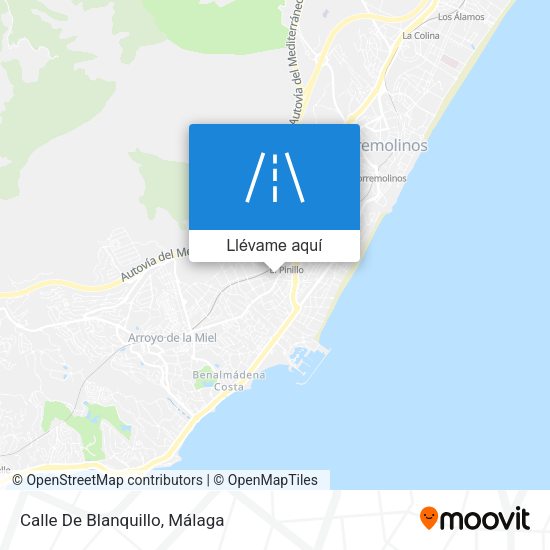 Mapa Calle De Blanquillo