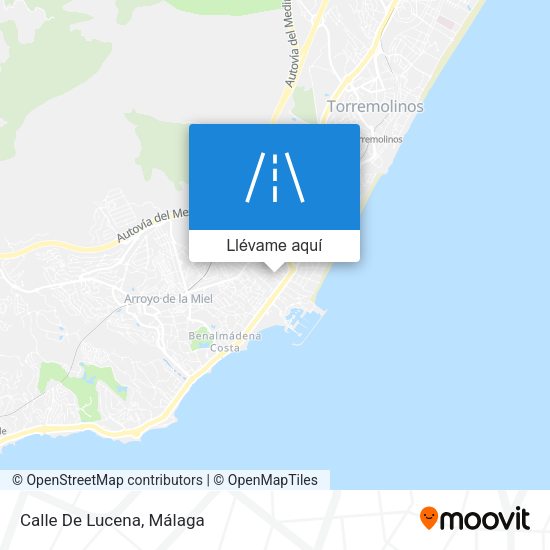 Mapa Calle De Lucena