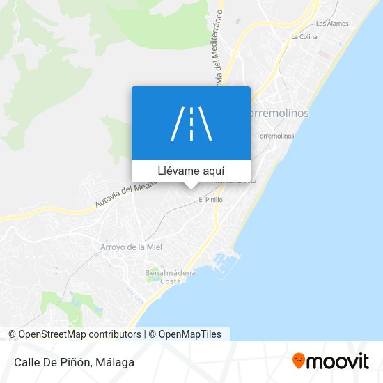Mapa Calle De Piñón