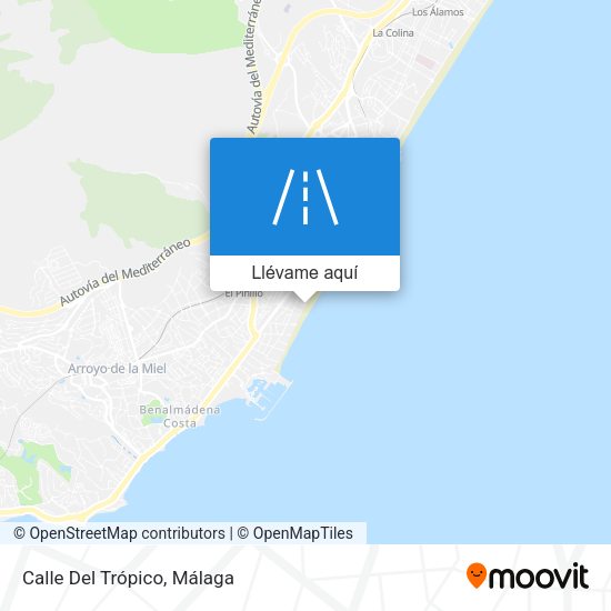 Mapa Calle Del Trópico