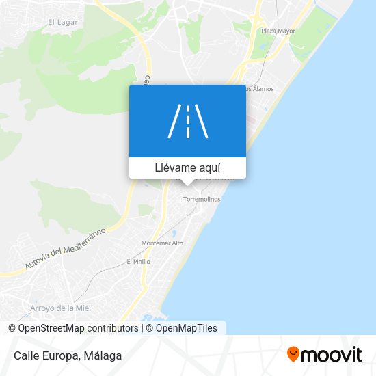 Mapa Calle Europa